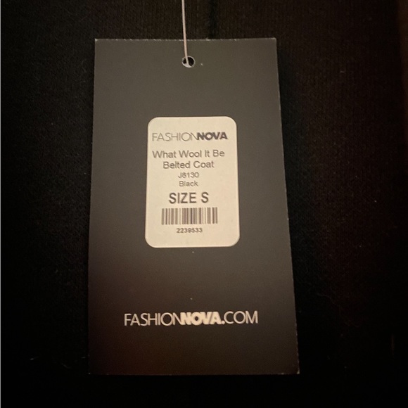 Wool coat by Fashion Nova - Picture 2 of 3